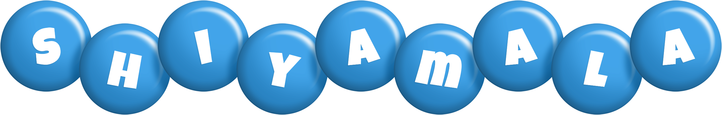 Shiyamala candy-blue logo