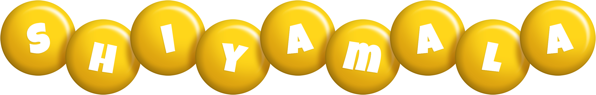 Shiyamala candy-yellow logo