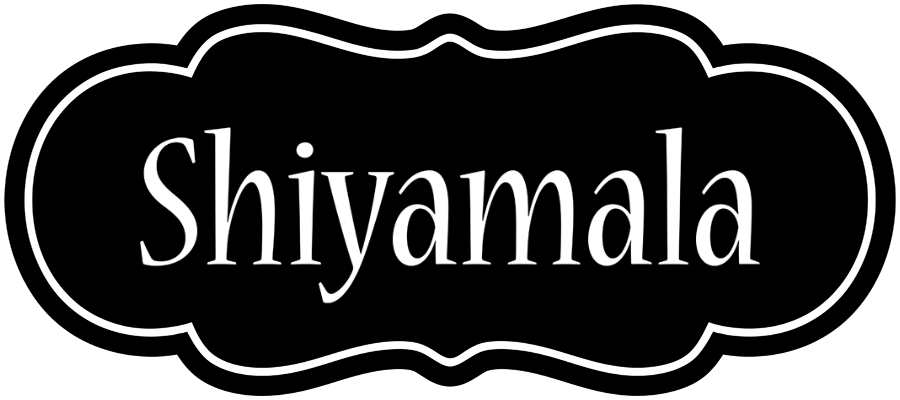 Shiyamala welcome logo