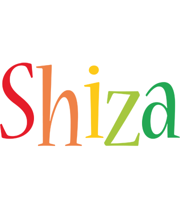 Shiza birthday logo