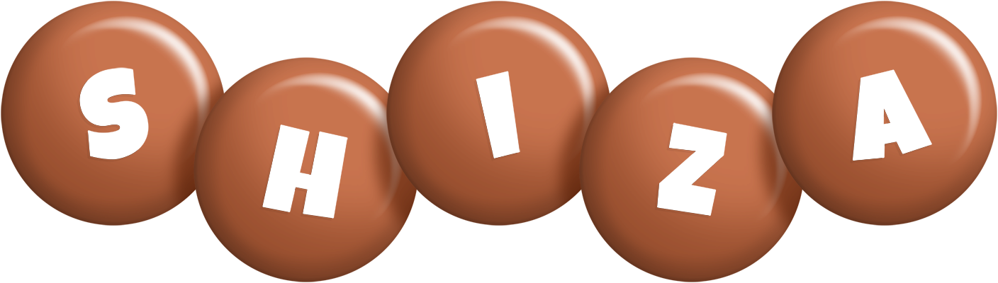 Shiza candy-brown logo