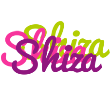 Shiza flowers logo