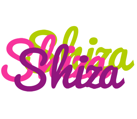 Shiza flowers logo