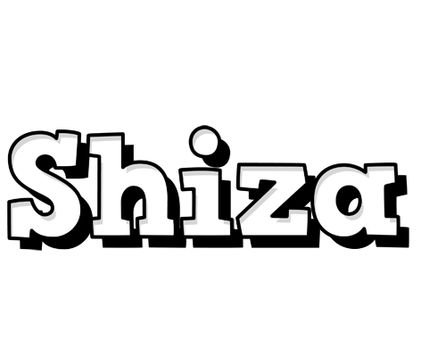 Shiza snowing logo