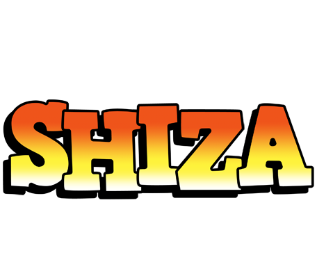 Shiza sunset logo