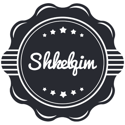 Shkelqim badge logo