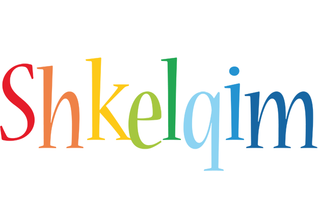 Shkelqim birthday logo