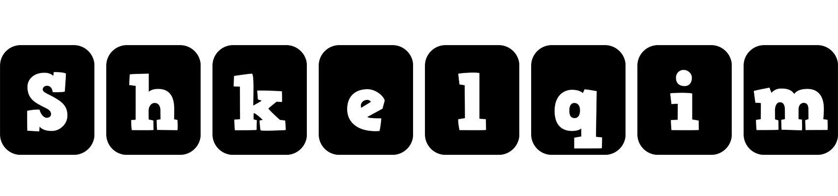 Shkelqim box logo