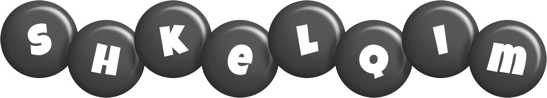 Shkelqim candy-black logo
