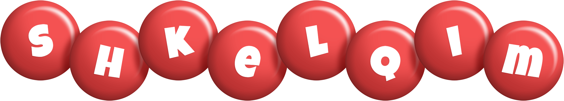 Shkelqim candy-red logo