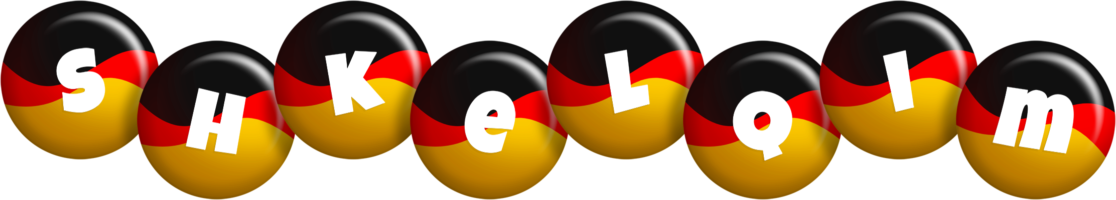Shkelqim german logo