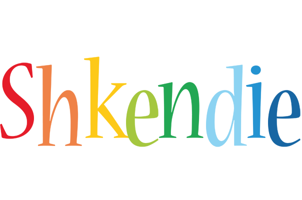 Shkendie birthday logo