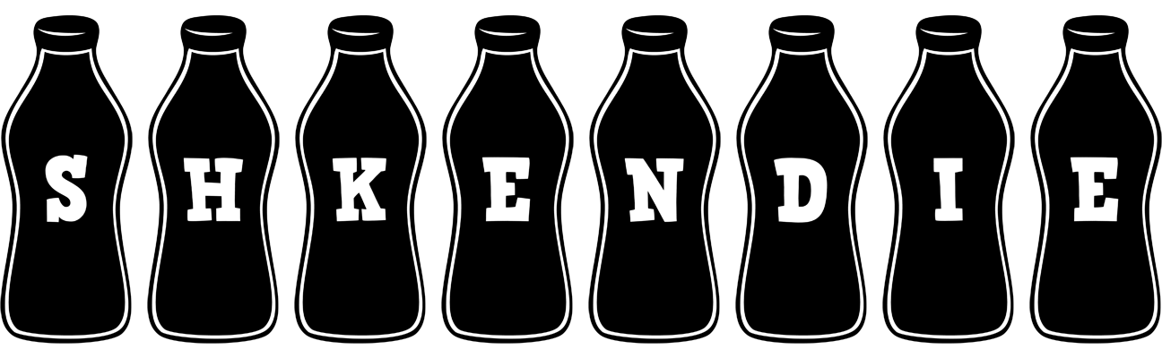 Shkendie bottle logo