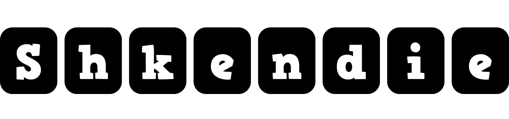 Shkendie box logo
