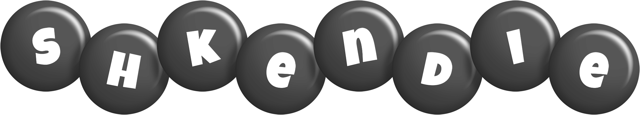 Shkendie candy-black logo