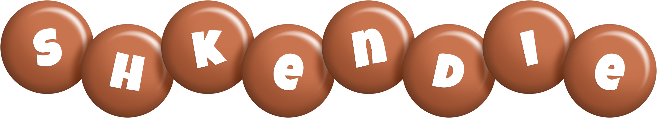 Shkendie candy-brown logo