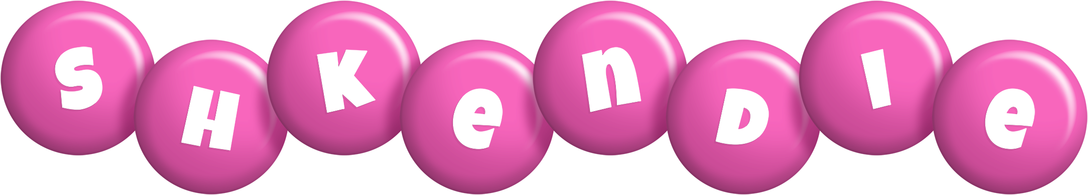 Shkendie candy-pink logo