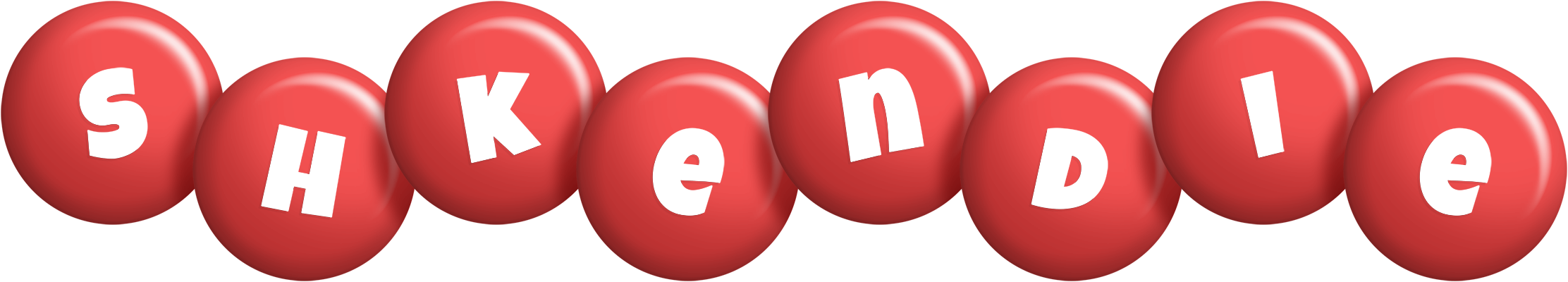 Shkendie candy-red logo