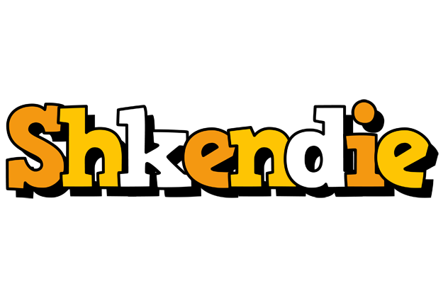 Shkendie cartoon logo