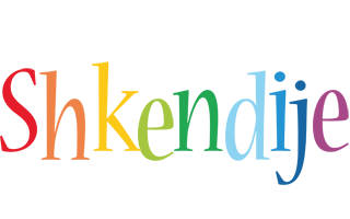 Shkendije birthday logo