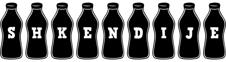 Shkendije bottle logo