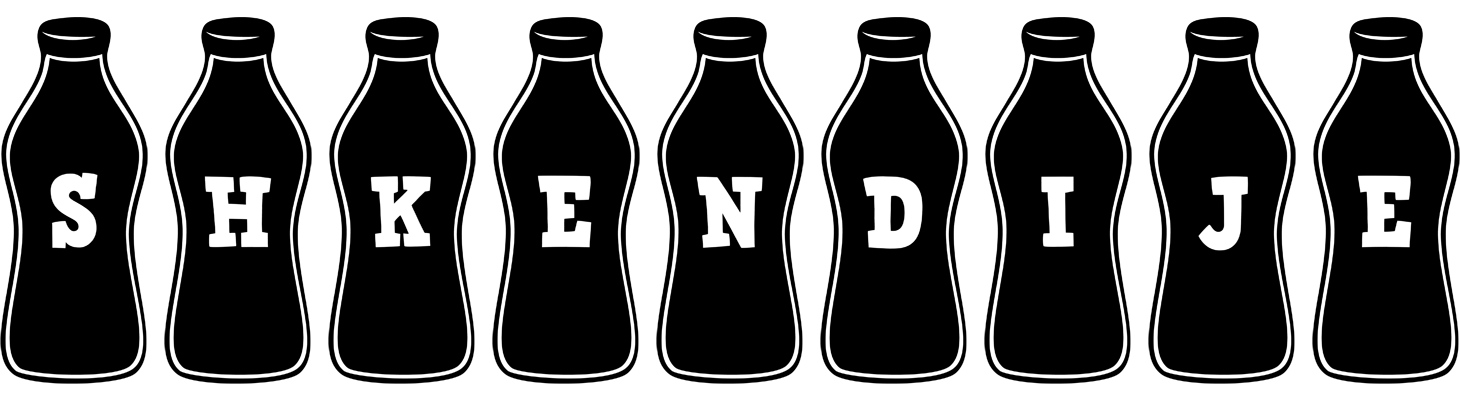 Shkendije bottle logo