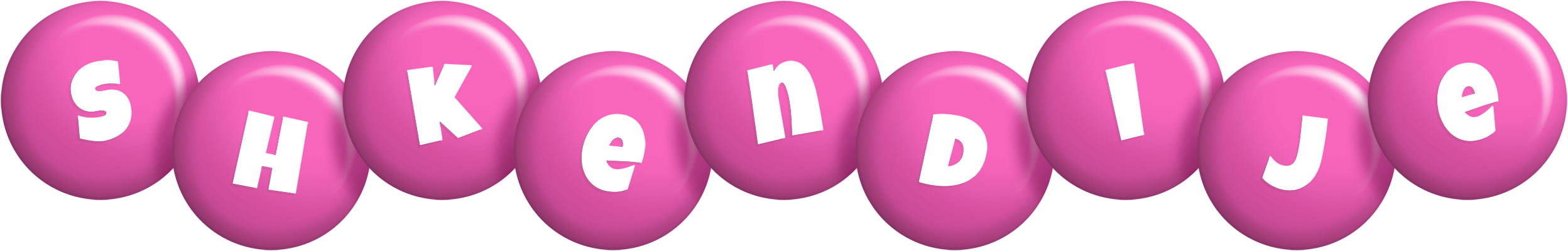 Shkendije candy-pink logo