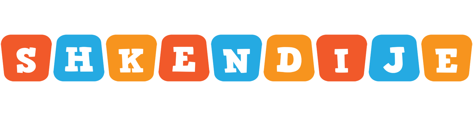 Shkendije comics logo