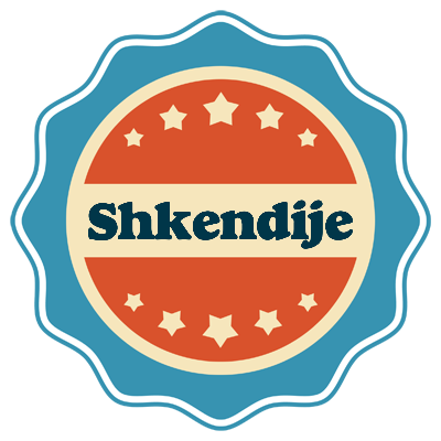 Shkendije labels logo