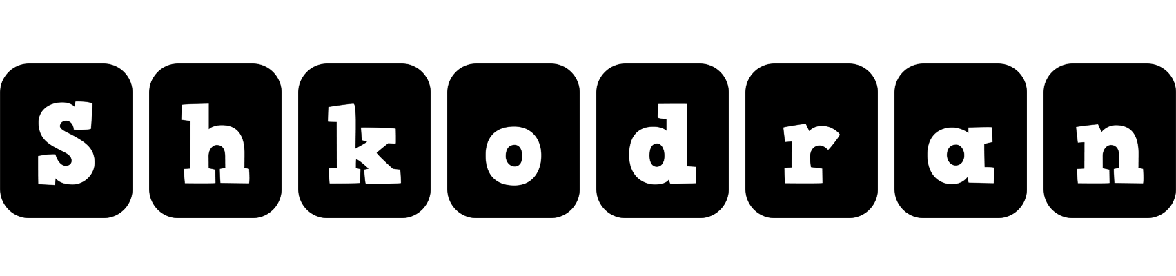 Shkodran box logo