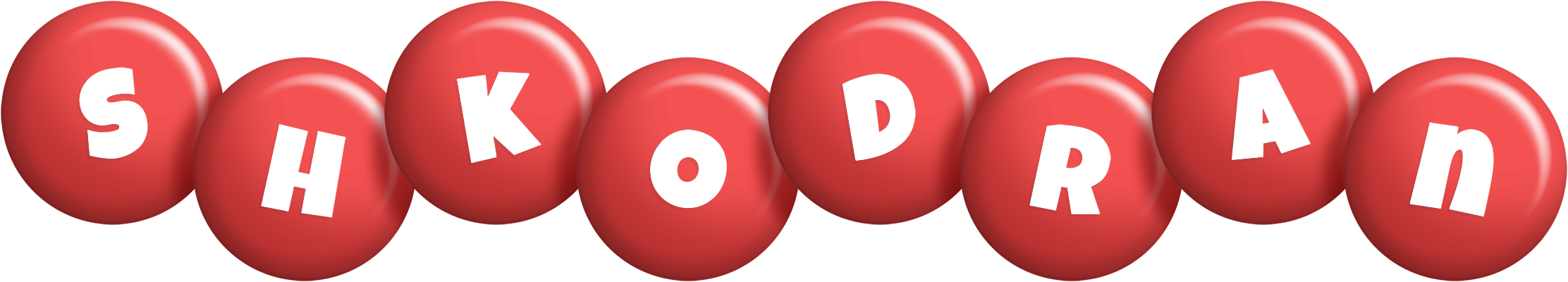 Shkodran candy-red logo