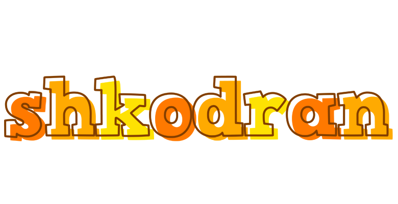 Shkodran desert logo