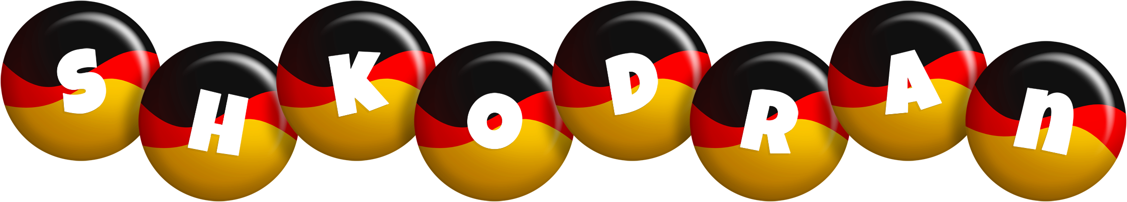 Shkodran german logo