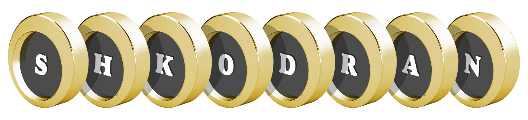 Shkodran gold logo