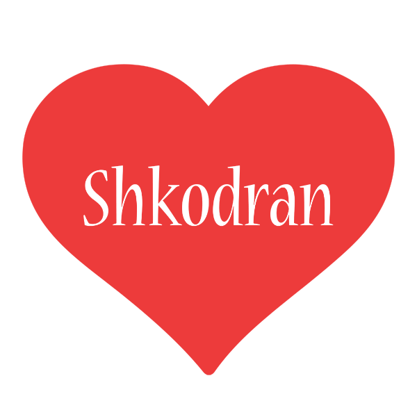 Shkodran love logo