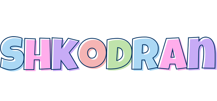 Shkodran pastel logo