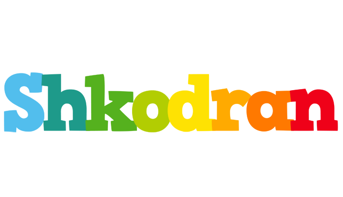 Shkodran rainbows logo