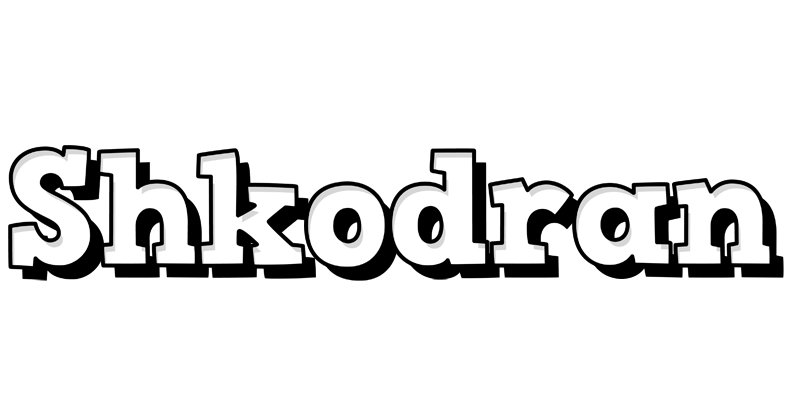 Shkodran snowing logo