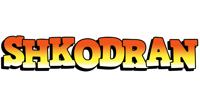 Shkodran sunset logo