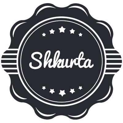 Shkurta badge logo