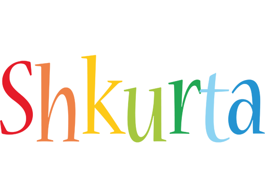 Shkurta birthday logo