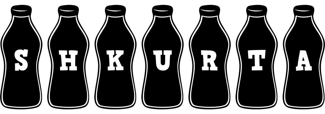 Shkurta bottle logo
