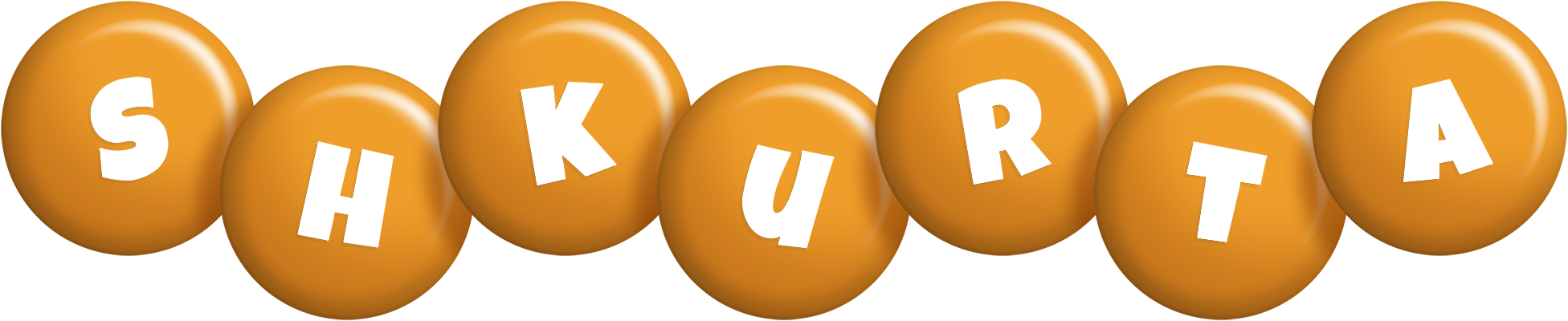 Shkurta candy-orange logo