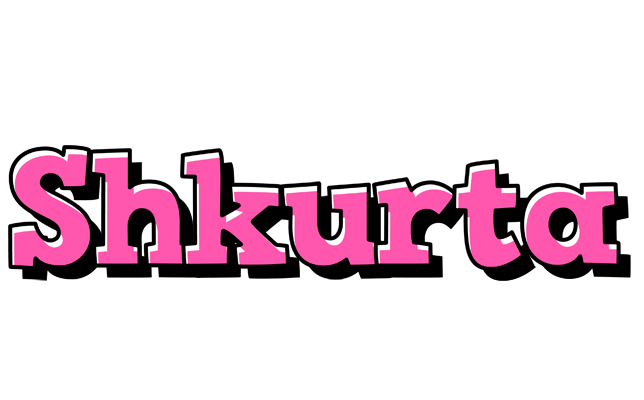 Shkurta girlish logo