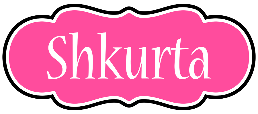 Shkurta invitation logo