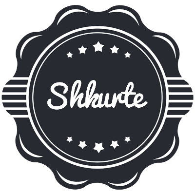 Shkurte badge logo