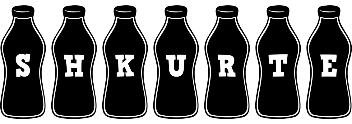 Shkurte bottle logo