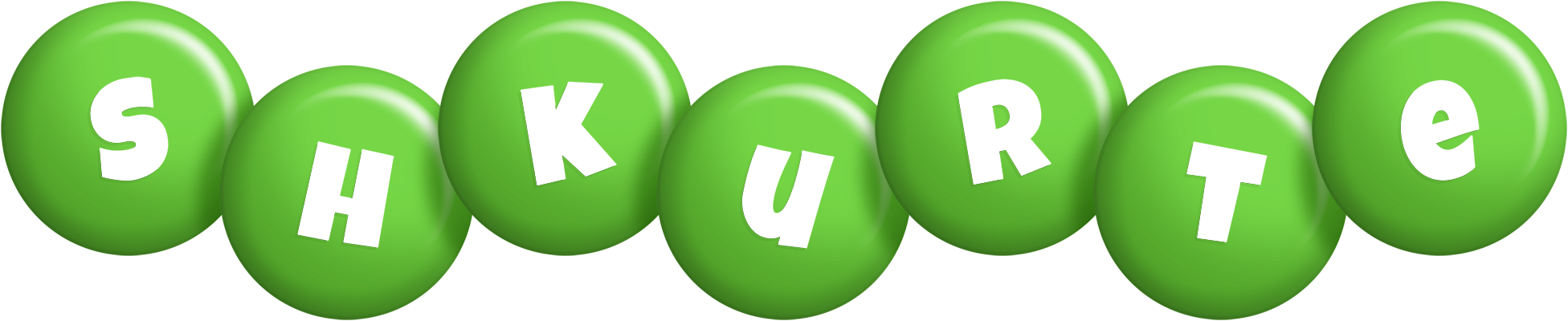 Shkurte candy-green logo