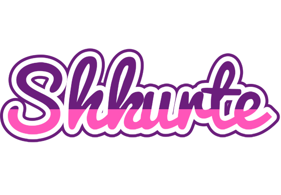 Shkurte cheerful logo