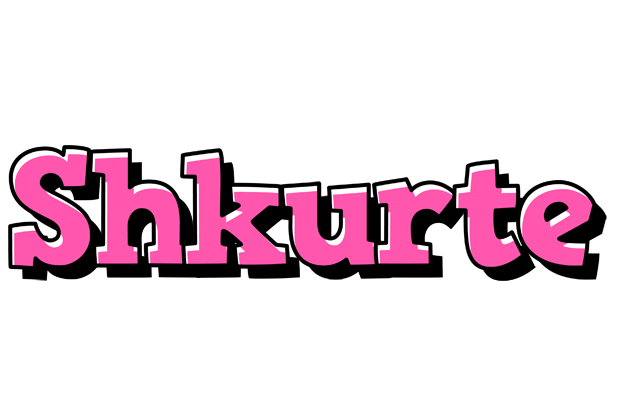 Shkurte girlish logo
